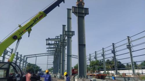 Steel Structure Erection 16